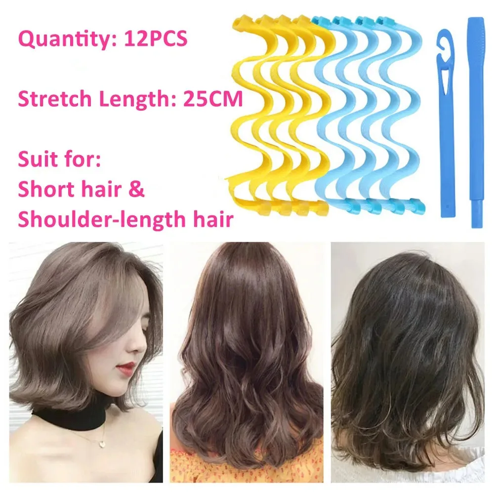 12PCS/Set Hair Wave Curling Tool - Image 12