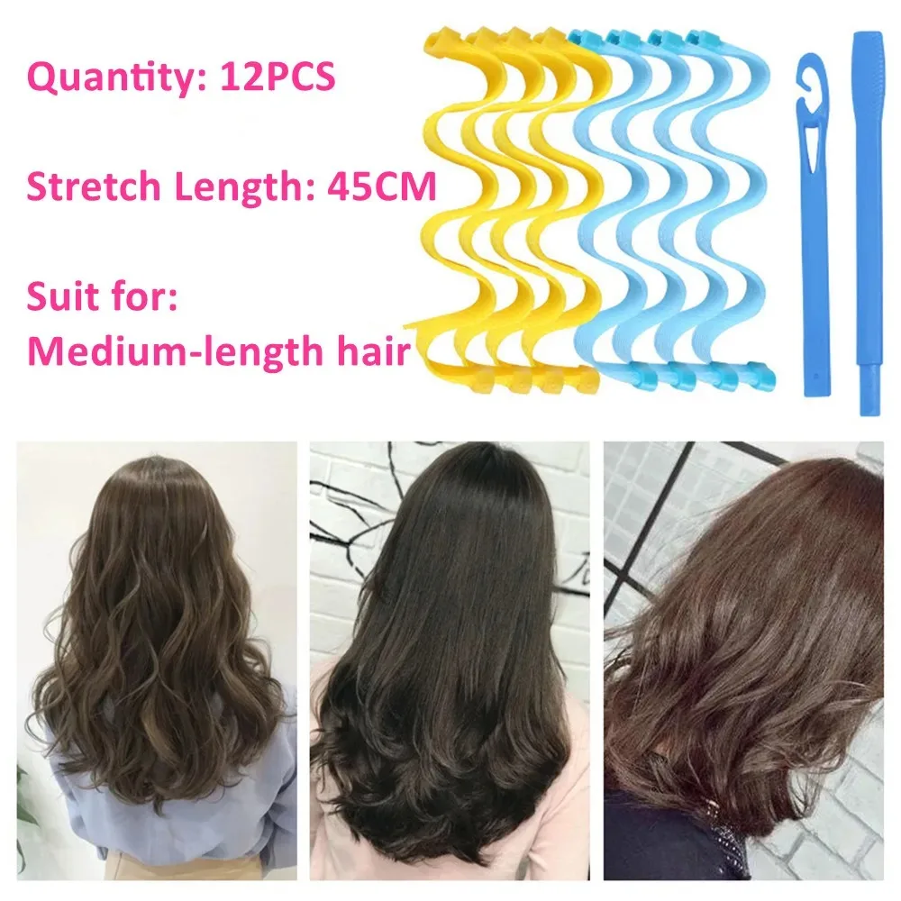 12PCS/Set Hair Wave Curling Tool - Image 13
