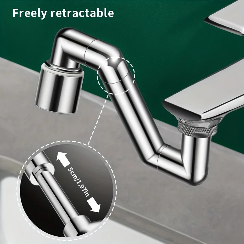 1440 Rotation Retractable Faucet Extender - Image 4