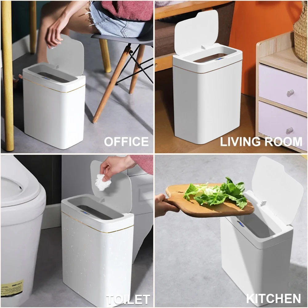 15/18L Smart Sensor Trash Garbage Bin - Image 11