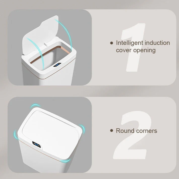15/18L Smart Sensor Trash Garbage Bin - Image 23