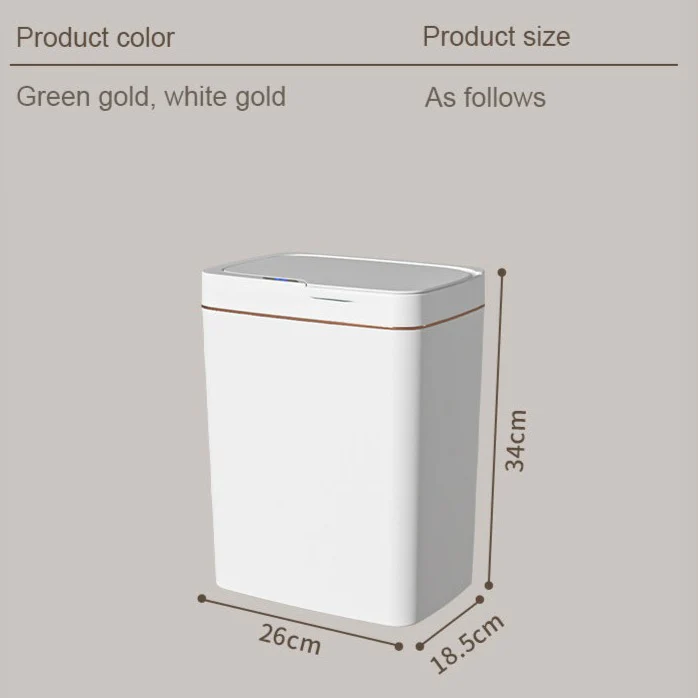 15/18L Smart Sensor Trash Garbage Bin - Image 24