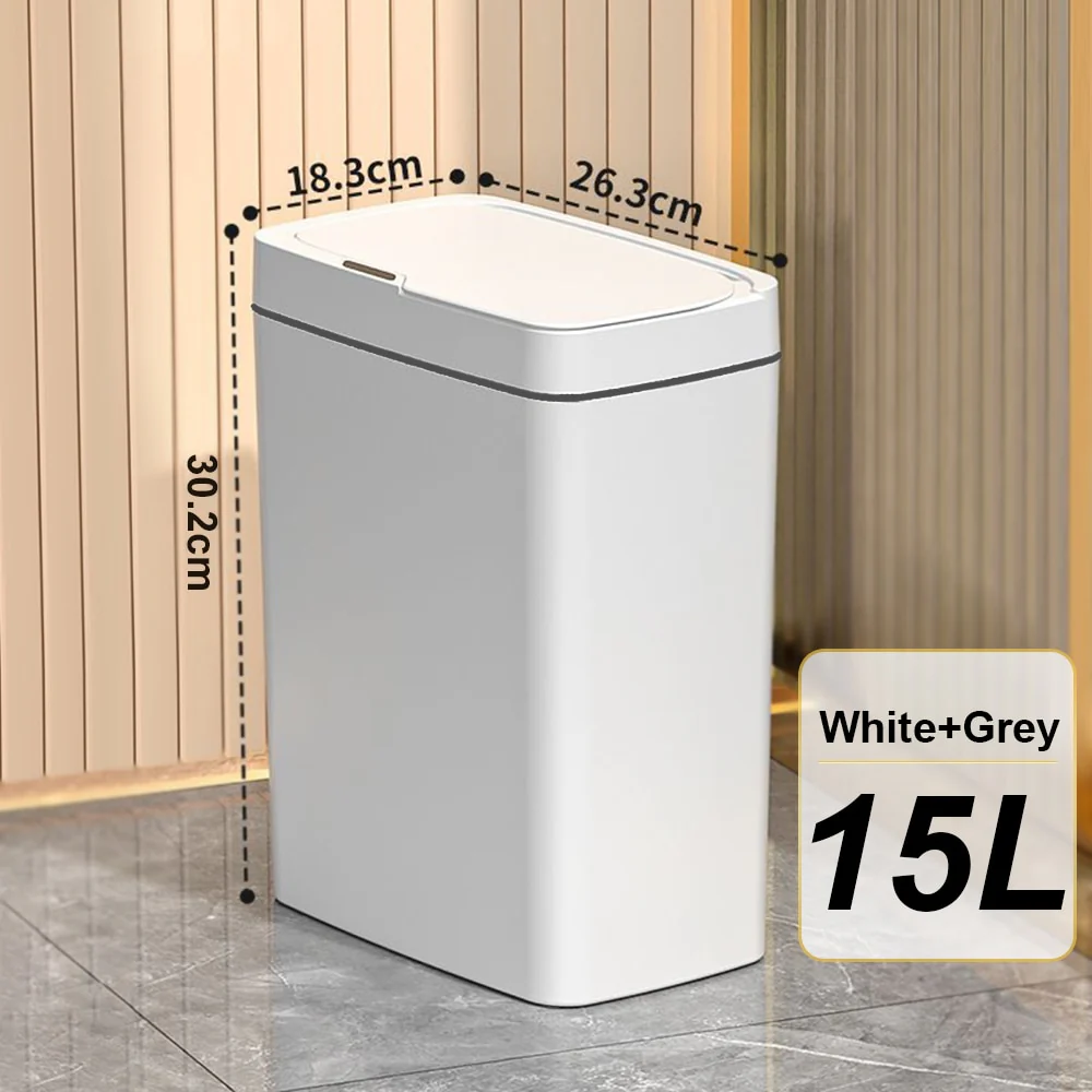 15/18L Smart Sensor Trash Garbage Bin - Image 7
