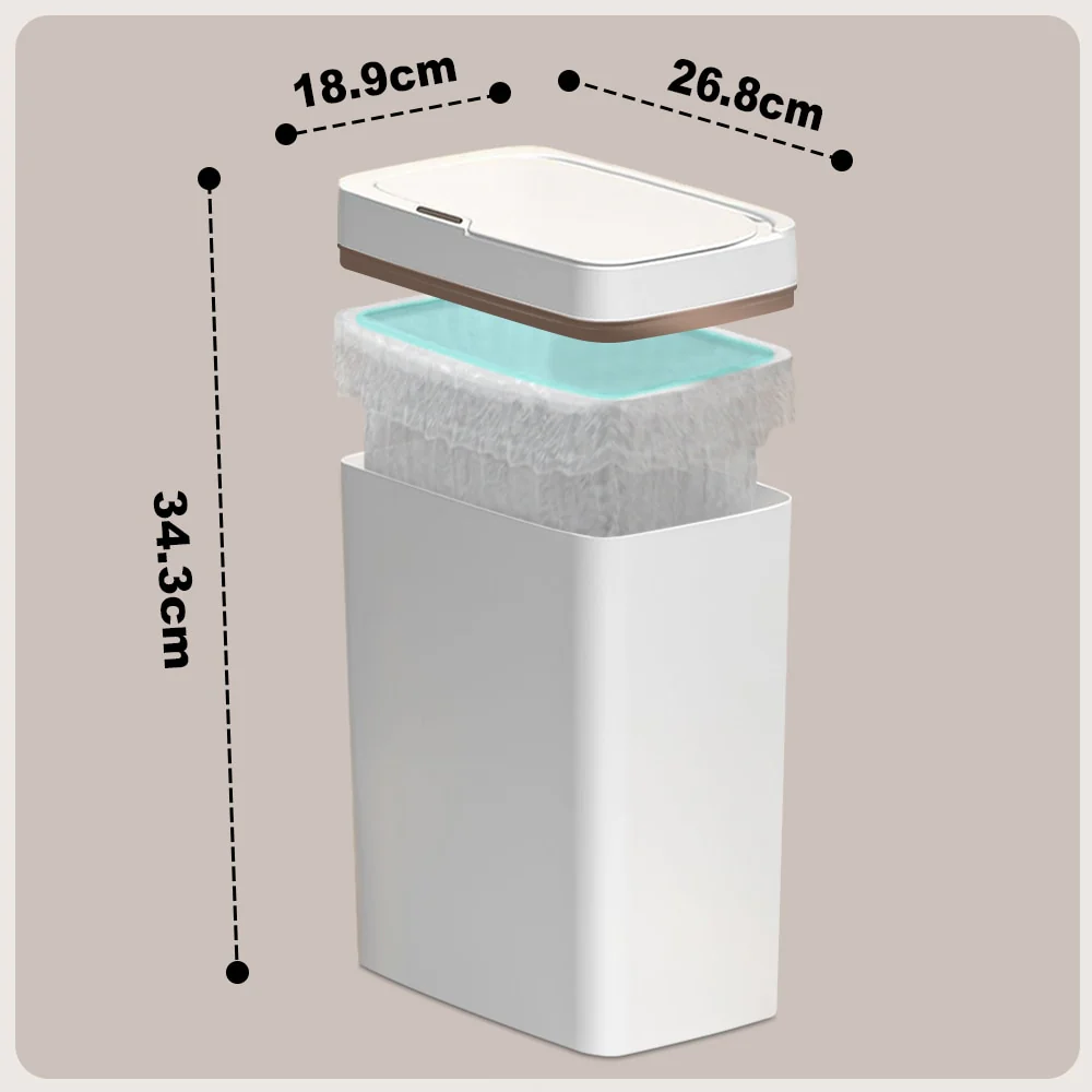 15/18L Smart Sensor Trash Garbage Bin - Image 9