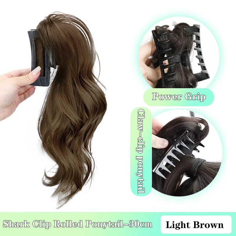 15 Colors Synthetic Ponytail Claw - Image 18