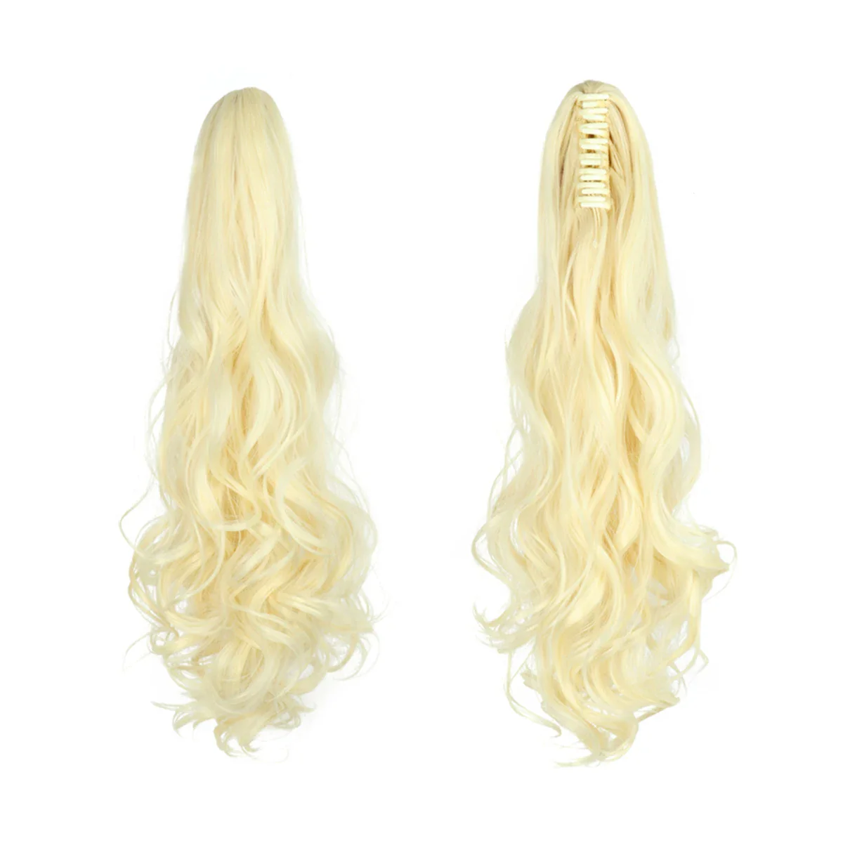 15 Styles 22 Inch Wavy Pony Tail Claw Clip - Image 15
