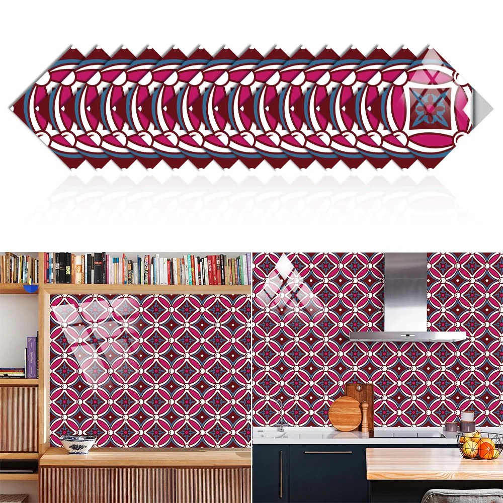 15PCS/Set Wall Tile Stickers - Image 2