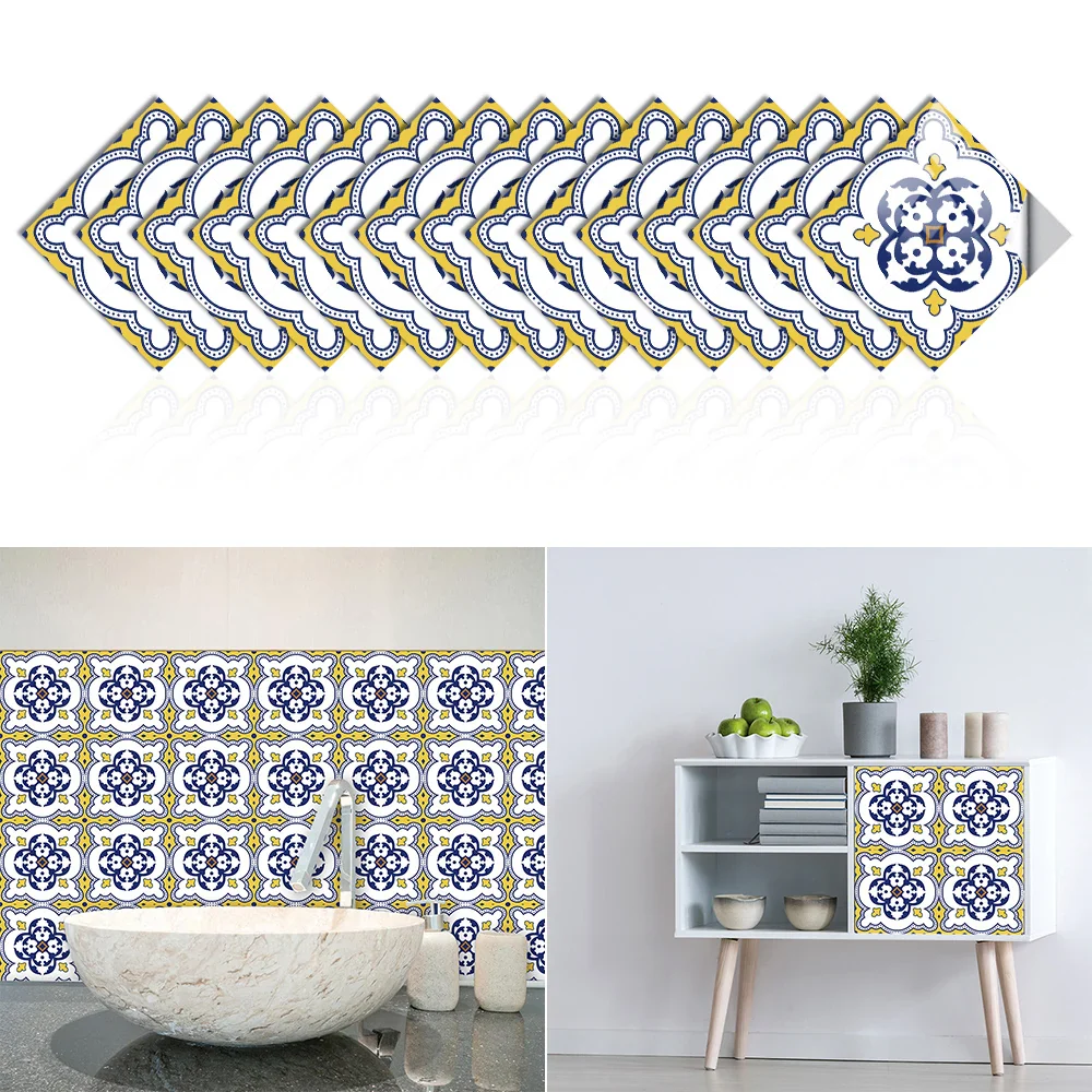 15PCS/Set Wall Tile Stickers - Image 4