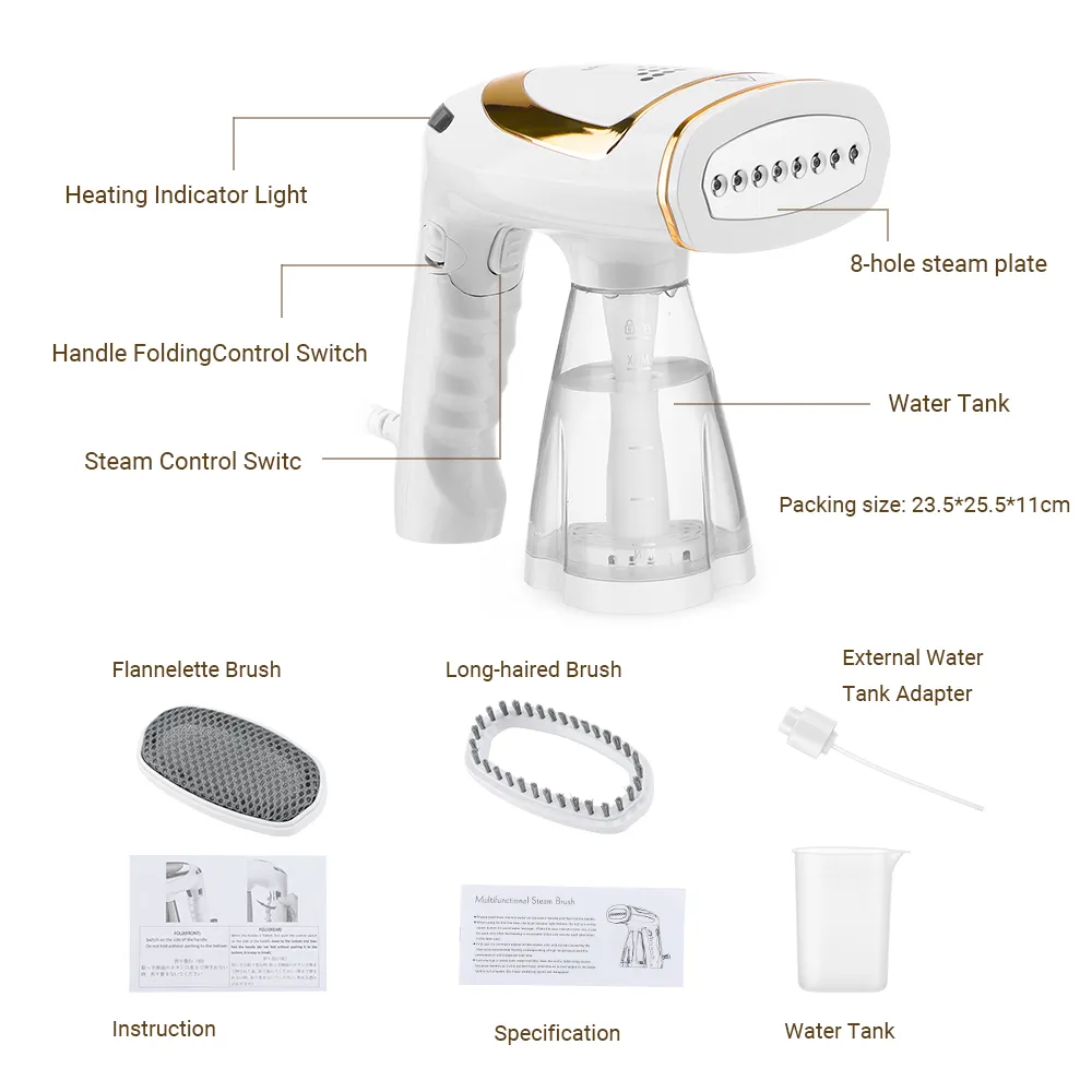 1600W Powerful Foldable Steam Iron - Image 15