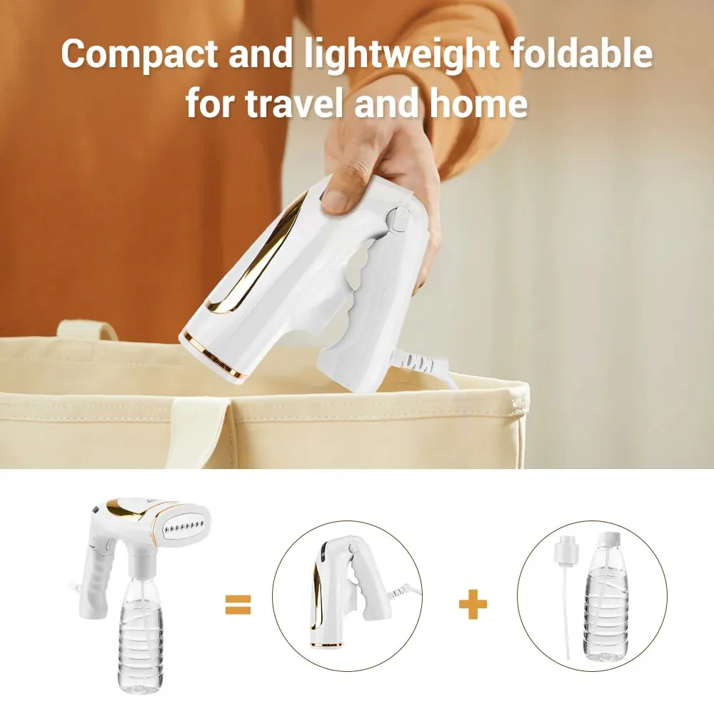 1600W Powerful Foldable Steam Iron - Image 6
