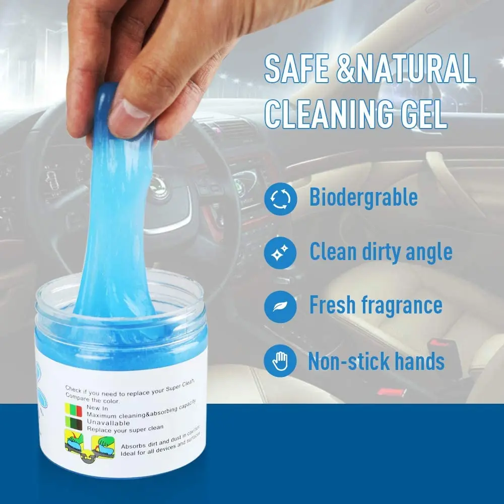 160g Big Jar Cleaning Gel - Image 9