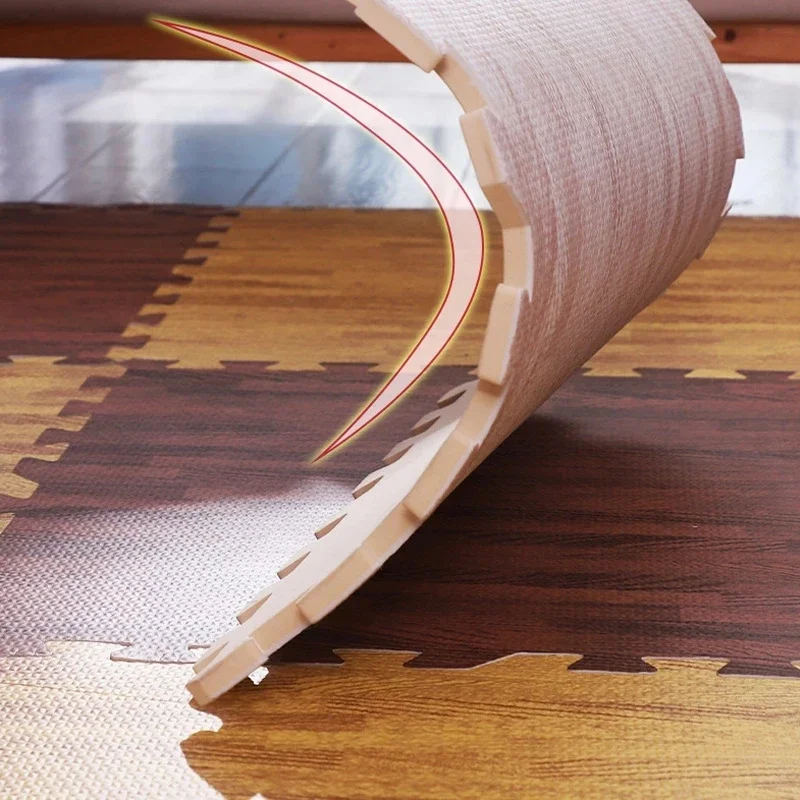 16PCS Foam Wooden Puzzle Carpet - Image 3