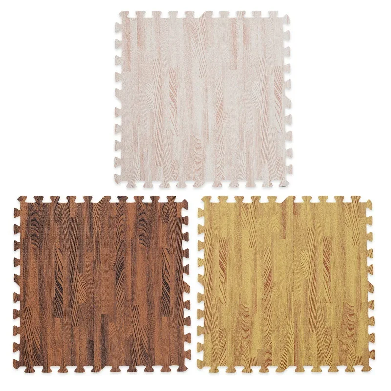 16PCS Foam Wooden Puzzle Carpet - Image 5