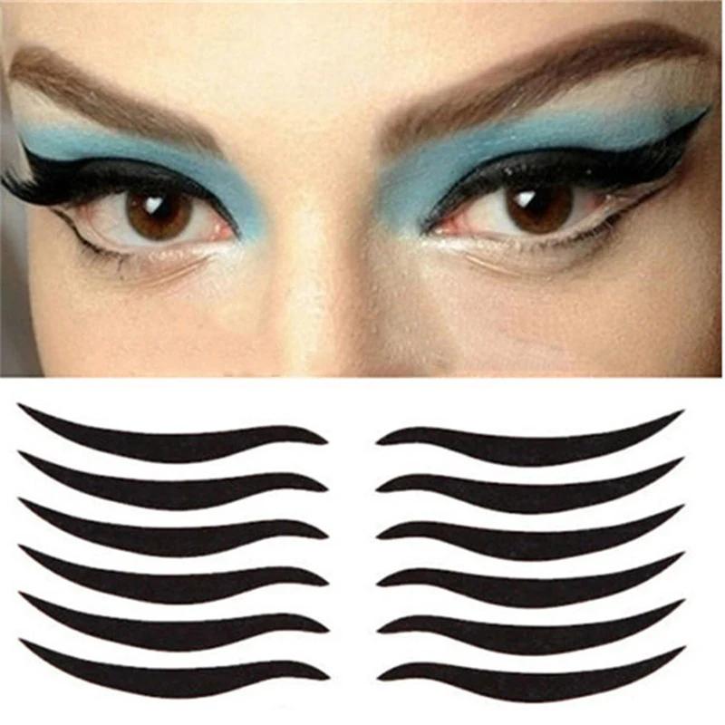 16PCS Sexy Cat Eyeliner Stickers - Image 7
