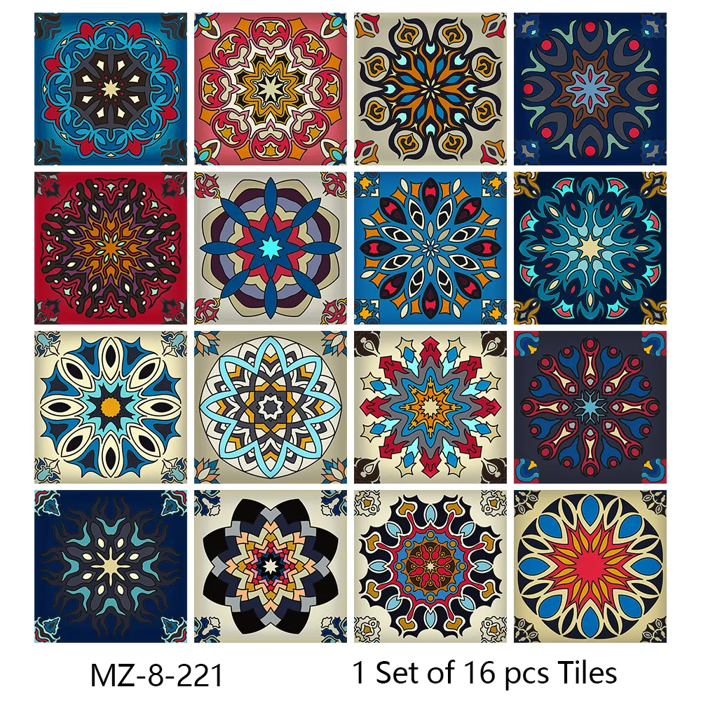 16PCS Waterproof Tile Wall Sticker - Image 10