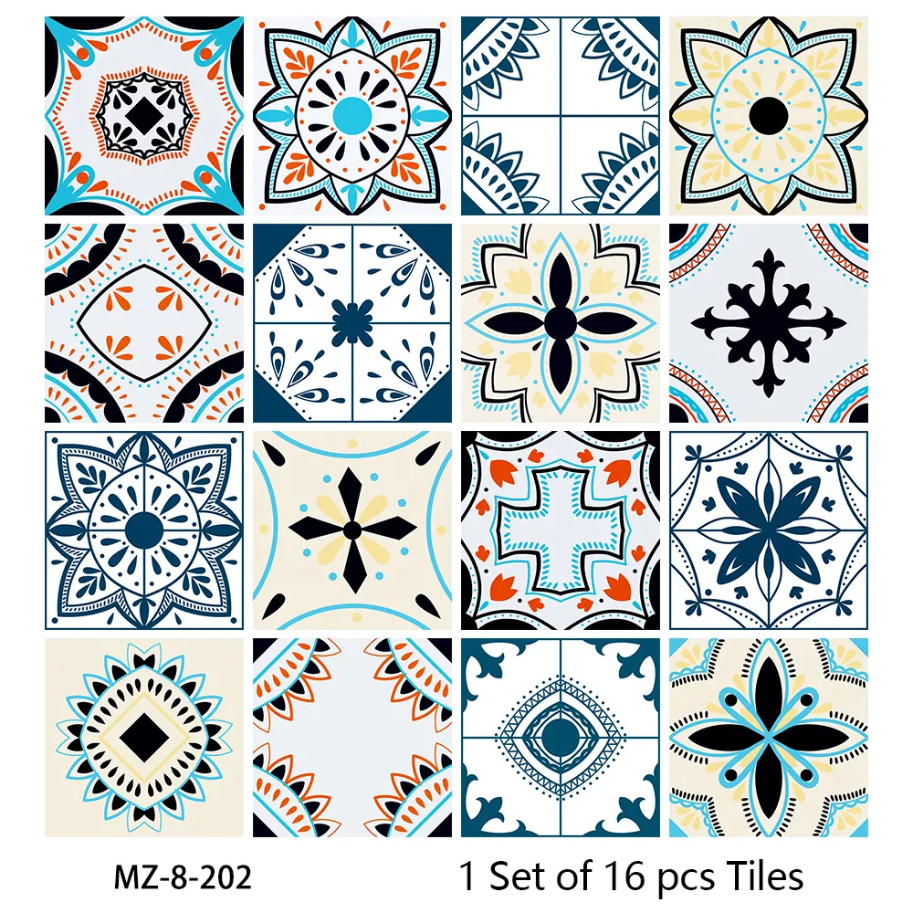 16PCS Waterproof Tile Wall Sticker - Image 12