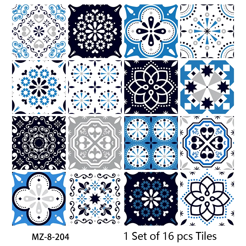 16PCS Waterproof Tile Wall Sticker - Image 14