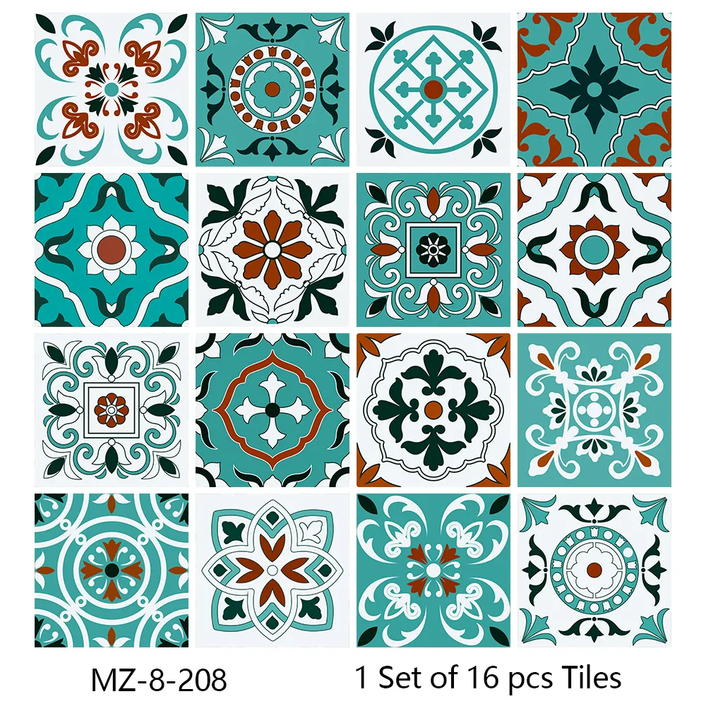 16PCS Waterproof Tile Wall Sticker - Image 18