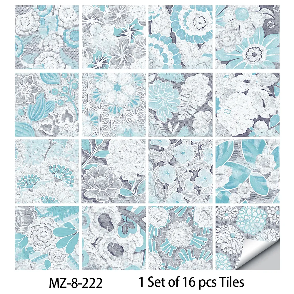 16PCS Waterproof Tile Wall Sticker - Image 28