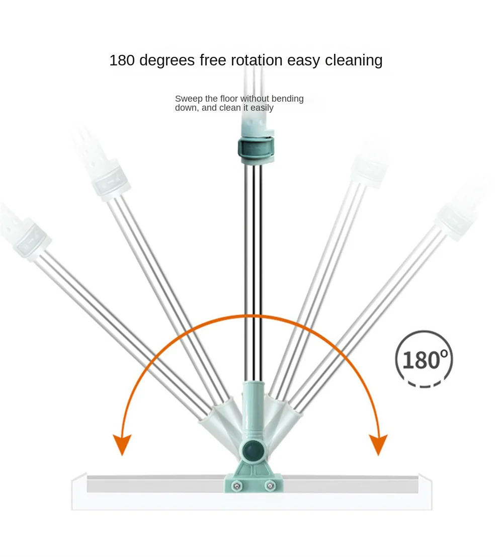 180° Rotatable Silicone Magic Broom Scraper - Image 7