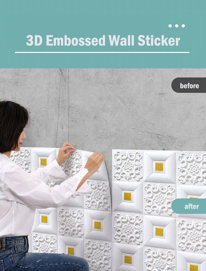 1M (3ft 3 3/8") 3D Wall Paper - Image 14