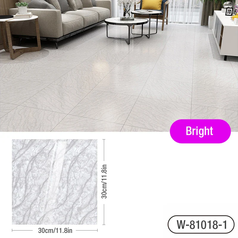 1PC/5PCS/10PCS Marble Pattern Tile Floor Sticker - Image 11