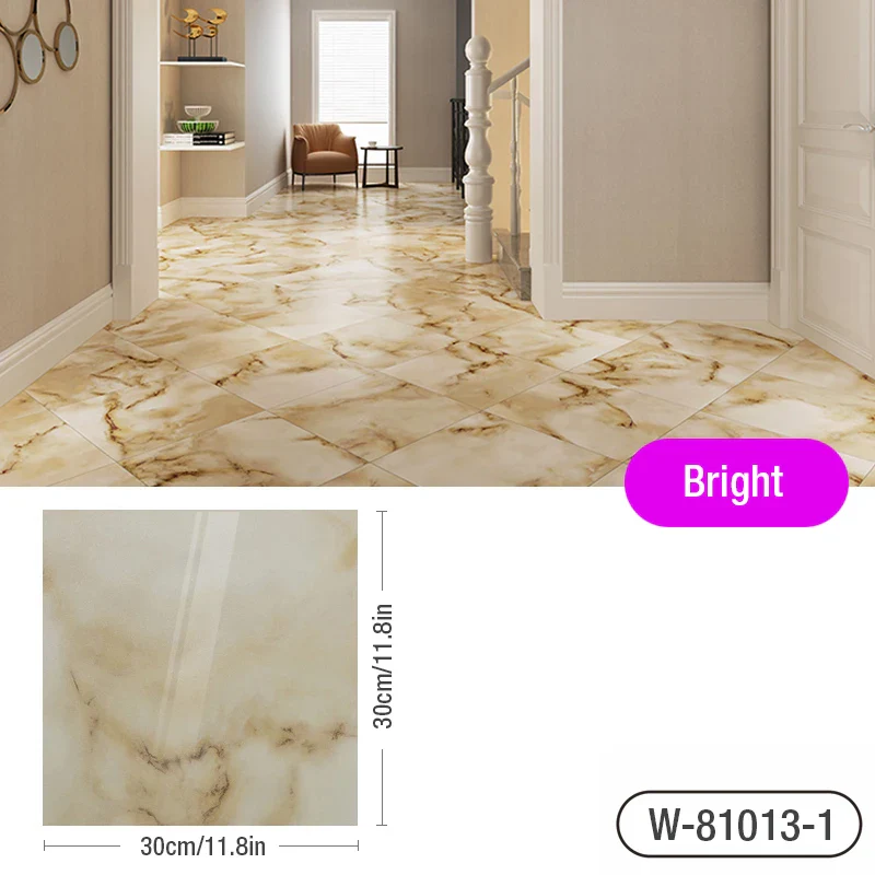 1PC/5PCS/10PCS Marble Pattern Tile Floor Sticker - Image 16