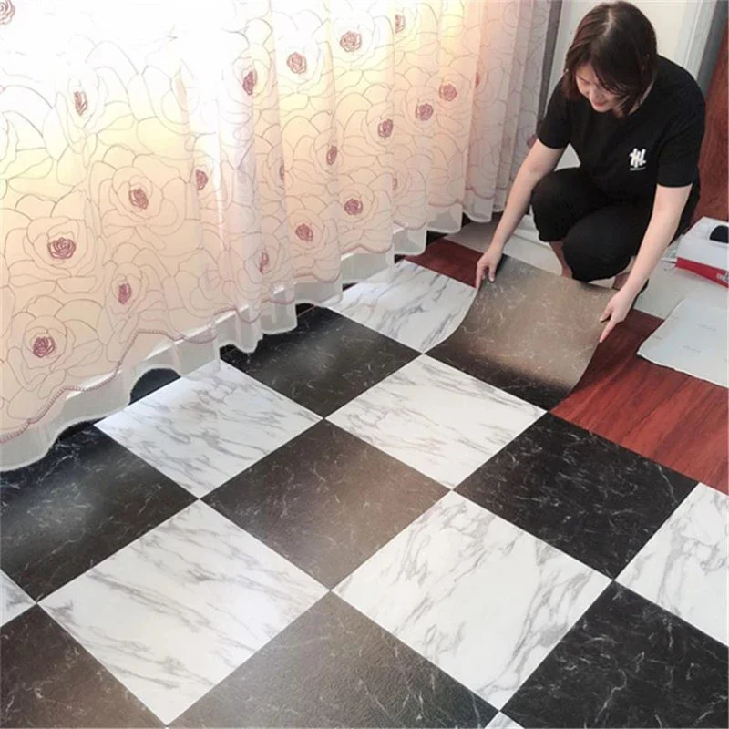 1PC/5PCS/10PCS Marble Pattern Tile Floor Sticker - Image 6