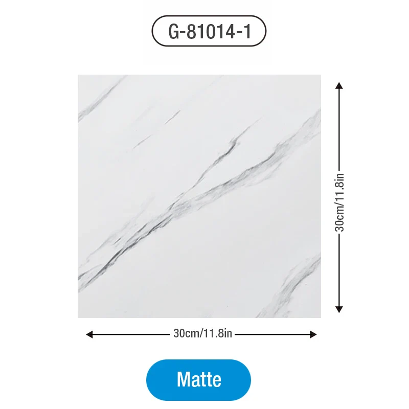 1PC/5PCS/10PCS Marble Pattern Tile Floor Sticker - Image 7