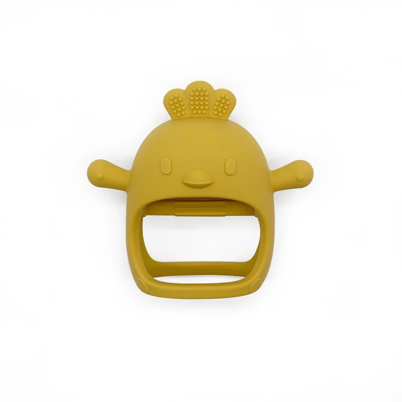 1PC Soft Silicone Baby Hand Teether - Image 3