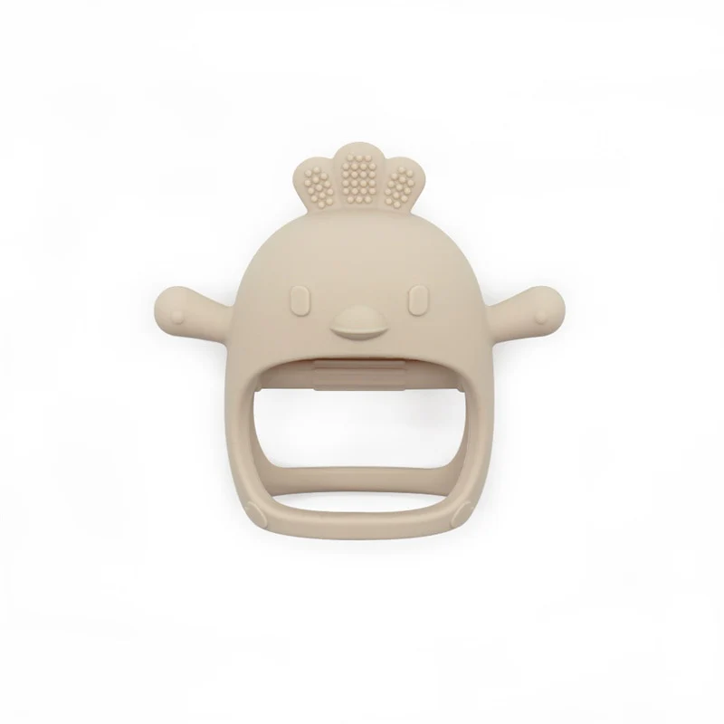 1PC Soft Silicone Baby Hand Teether - Image 4