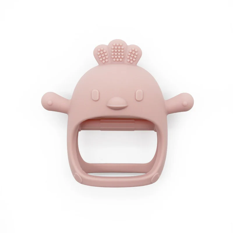 1PC Soft Silicone Baby Hand Teether - Image 7