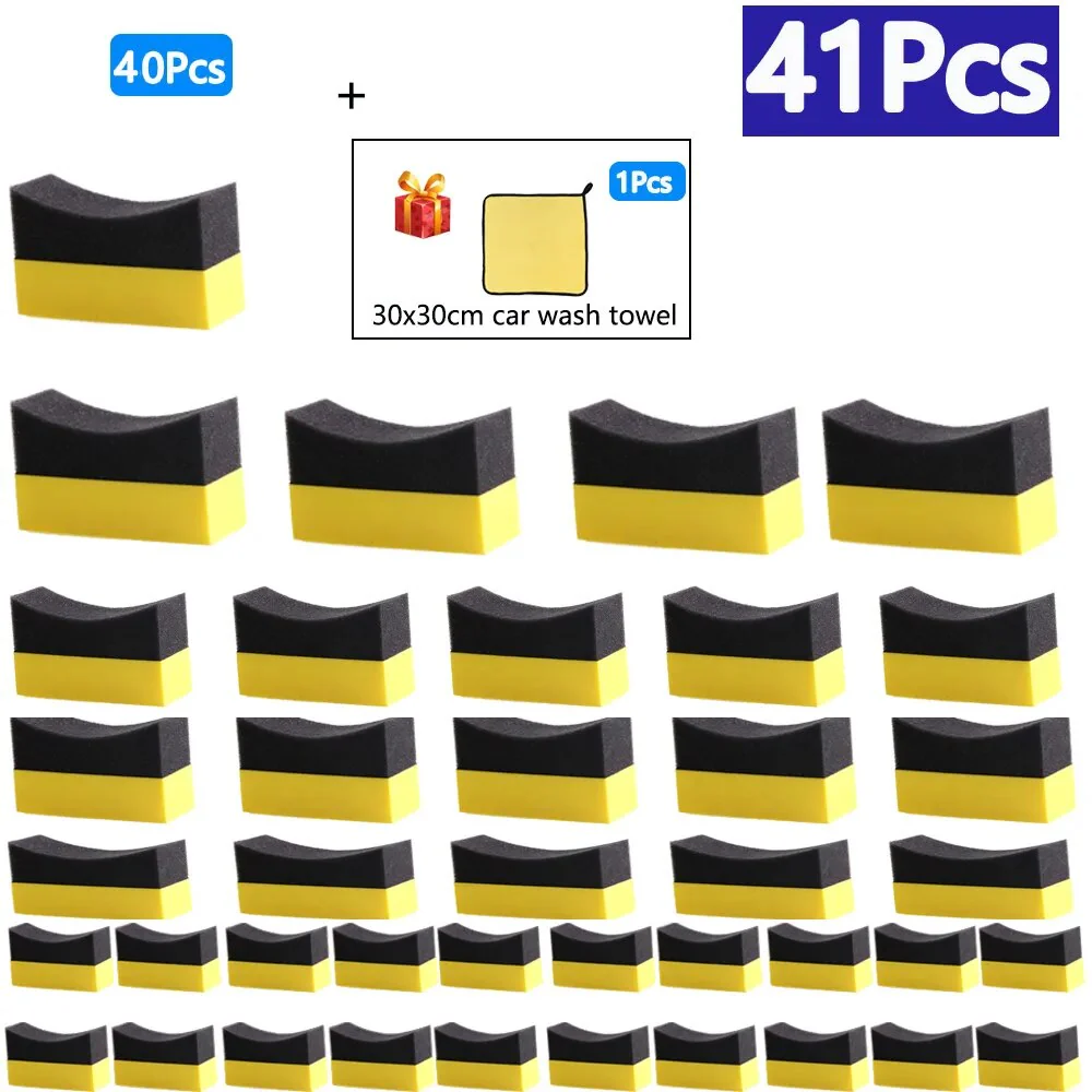 2/10/40Pcs Car Polishing Sponge - Image 10