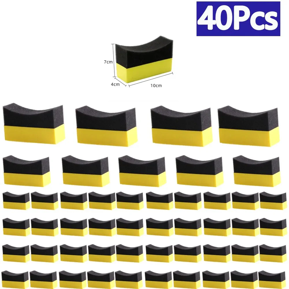 2/10/40Pcs Car Polishing Sponge - Image 9