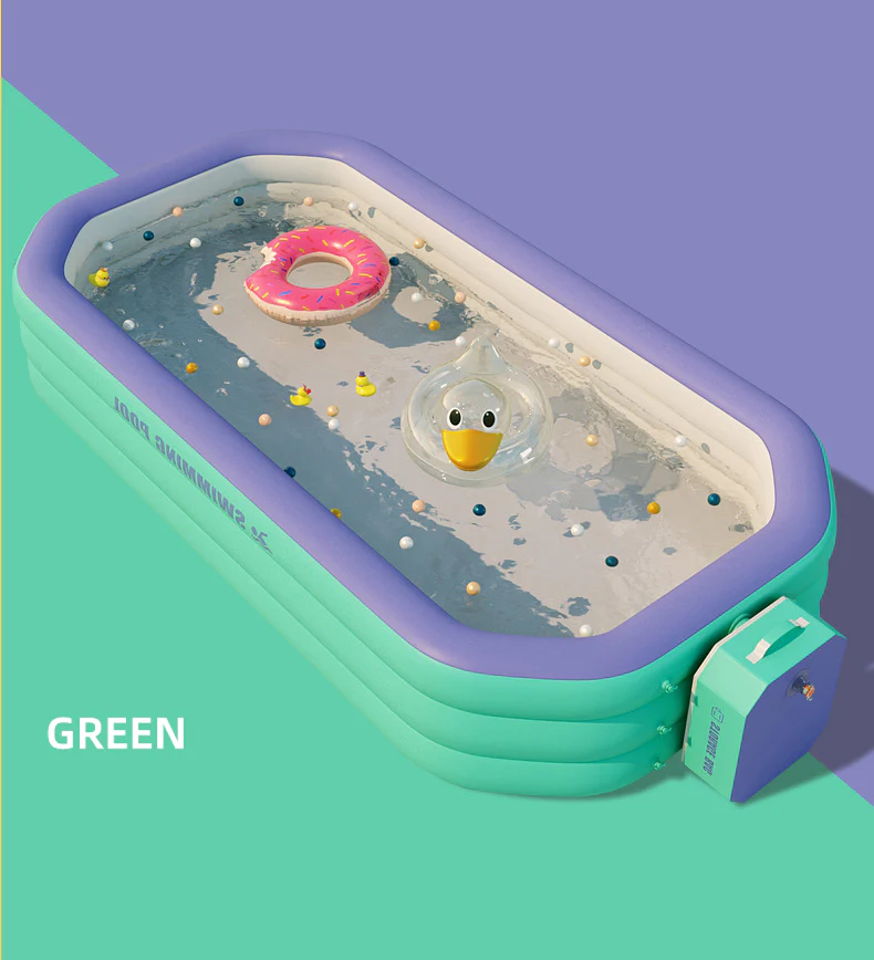 2.1M/2.6M/ 3M Inflatable Large Swimming Pool - Image 21