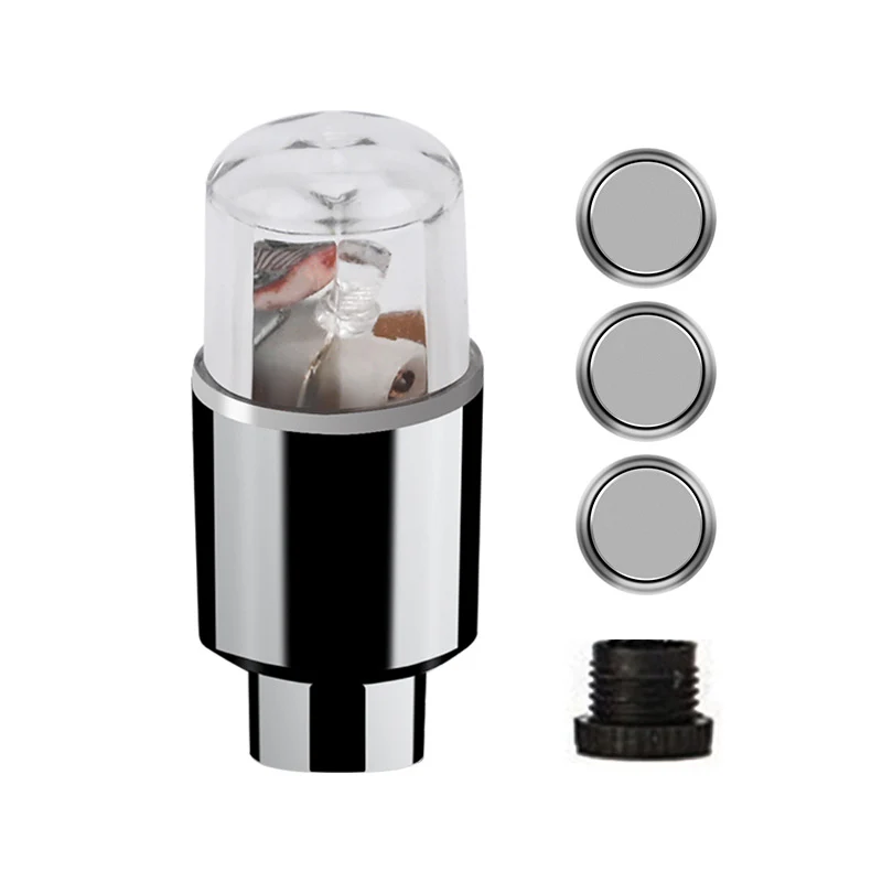 2/4PCS LED Colorful Wheel Tire Valve Cap - Image 22