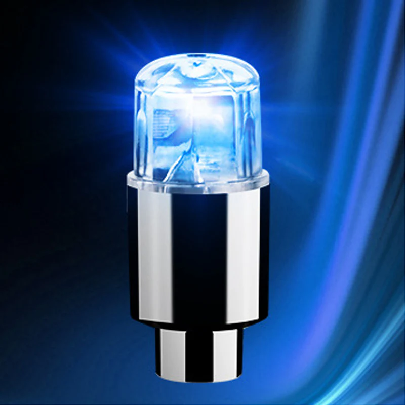 2/4PCS LED Colorful Wheel Tire Valve Cap - Image 24
