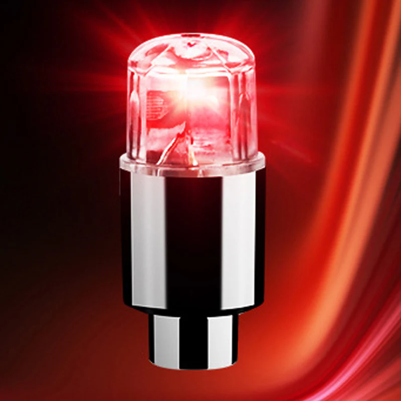 2/4PCS LED Colorful Wheel Tire Valve Cap - Image 25