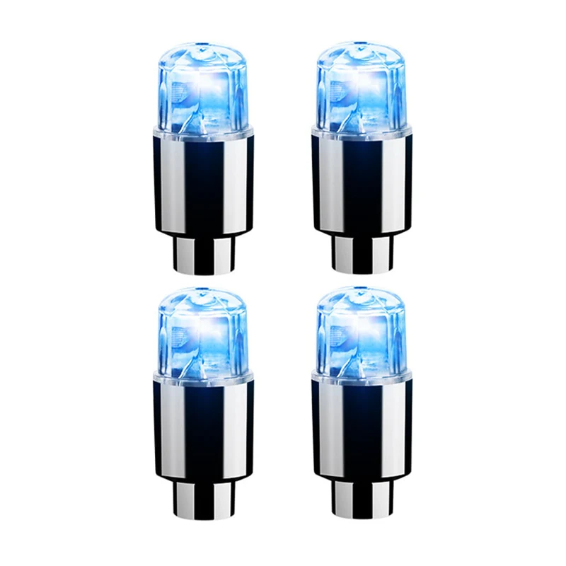 2/4PCS LED Colorful Wheel Tire Valve Cap - Image 3
