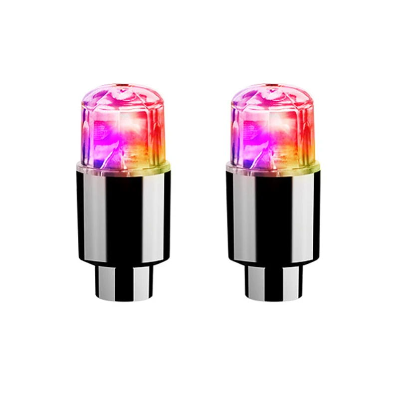 2/4PCS LED Colorful Wheel Tire Valve Cap - Image 5