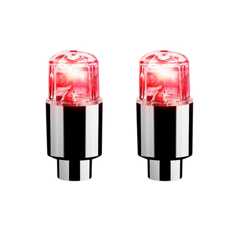 2/4PCS LED Colorful Wheel Tire Valve Cap - Image 8