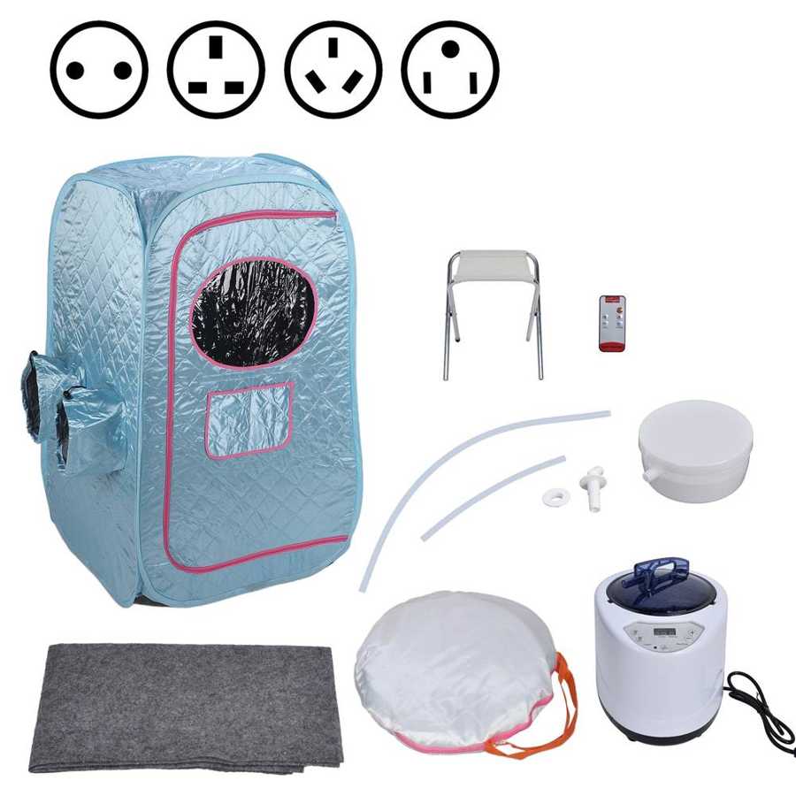 2.5-2.68L 1000W Sauna Tent - Image 11