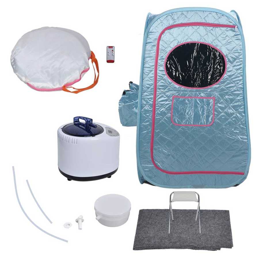 2.5-2.68L 1000W Sauna Tent - Image 12