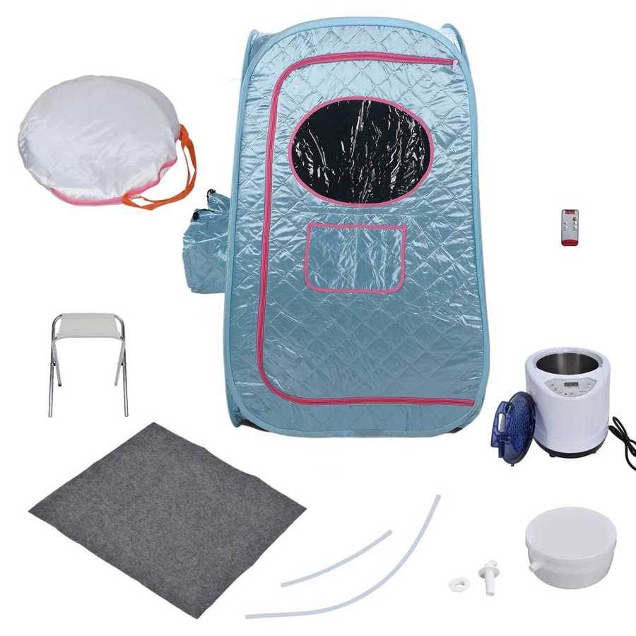 2.5-2.68L 1000W Sauna Tent - Image 14