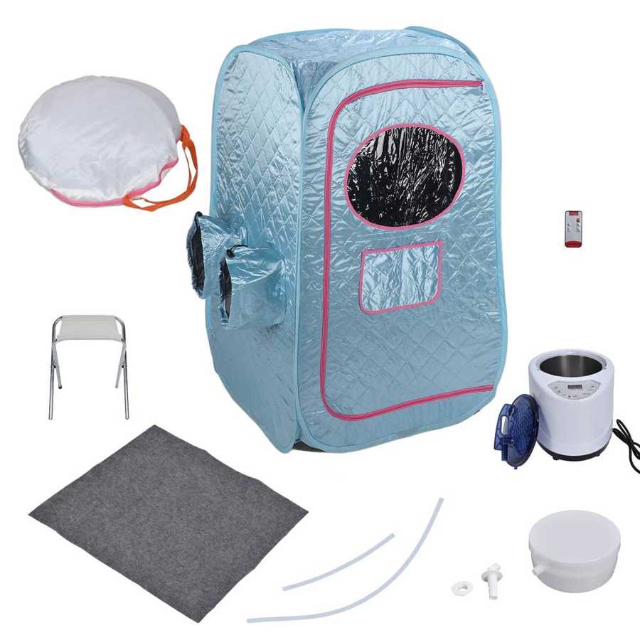 2.5-2.68L 1000W Sauna Tent - Image 15