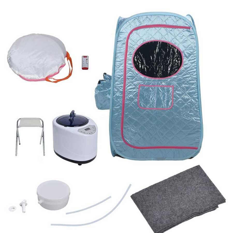 2.5-2.68L 1000W Sauna Tent - Image 16