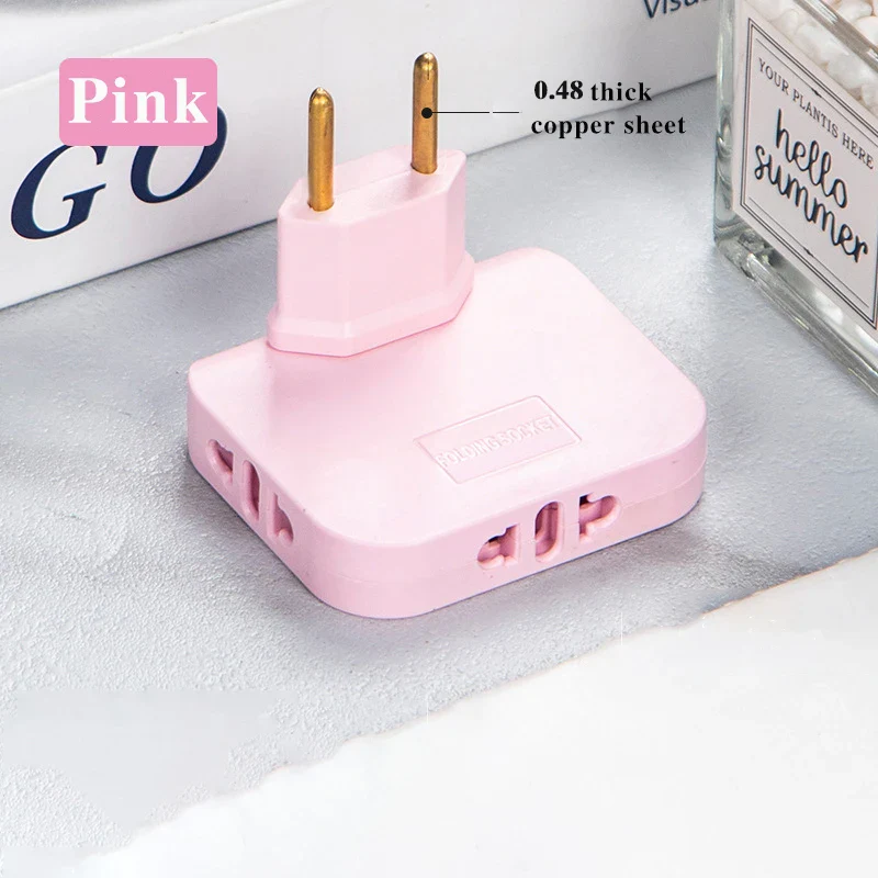 1-8PCS Foldable Adapter - EU Plug - Image 12