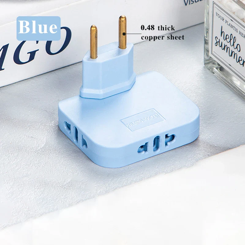 1-8PCS Foldable Adapter - EU Plug - Image 13