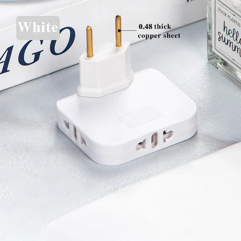 1-8PCS Foldable Adapter - EU Plug - Image 14