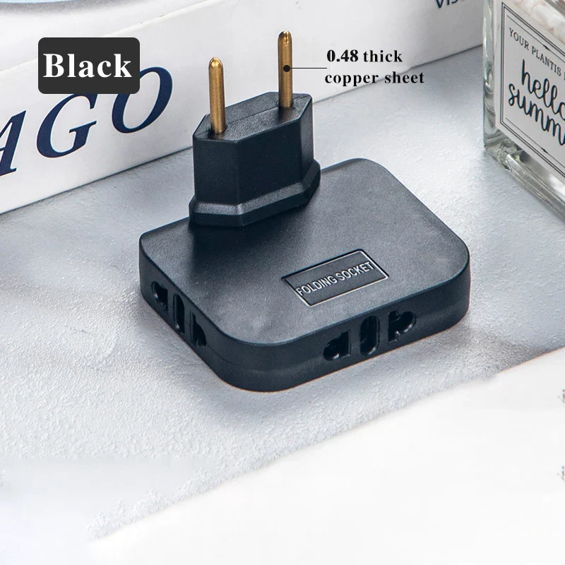 1-8PCS Foldable Adapter - EU Plug - Image 7